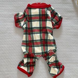 NEW Dog Plaid Onsie Outfit